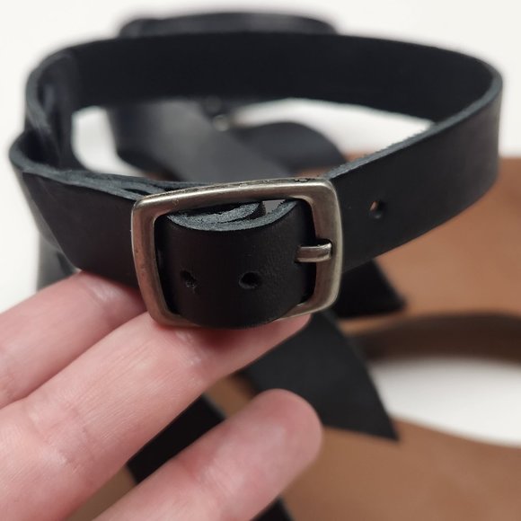 Madewell The Veronique Sandal in Colorblock Leather sz 10 - Picture 6 of 10